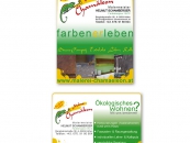 Anzeige Print Malerei Chamäleon