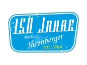 Logo Jubiläum Bäckerei Ihrenberger