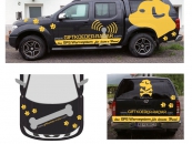 Autobeschriftungsentwurf Giftköder